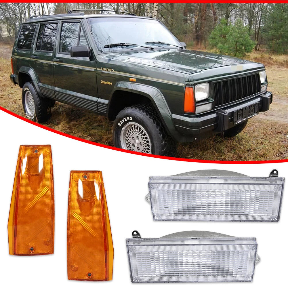 Turn Signal Lights & Side Marker for Jeep Cherokee/Wagoneer (1984–1996)