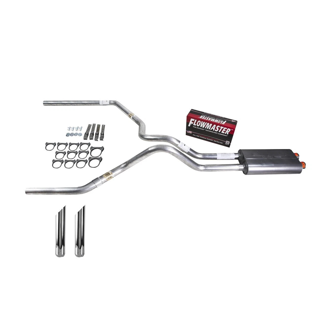 Dual Exhaust System for Chevrolet GMC Truck 6.0L/8.1L (2001–2006)