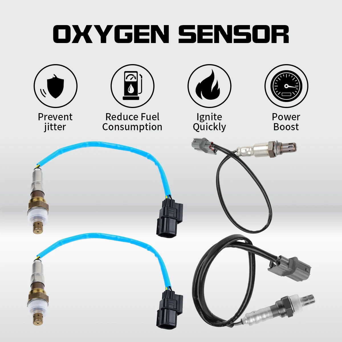 4X Oxygen O2 Sensor for Honda Odyssey 3.5L V6 (2007–2010) Up/Downstream