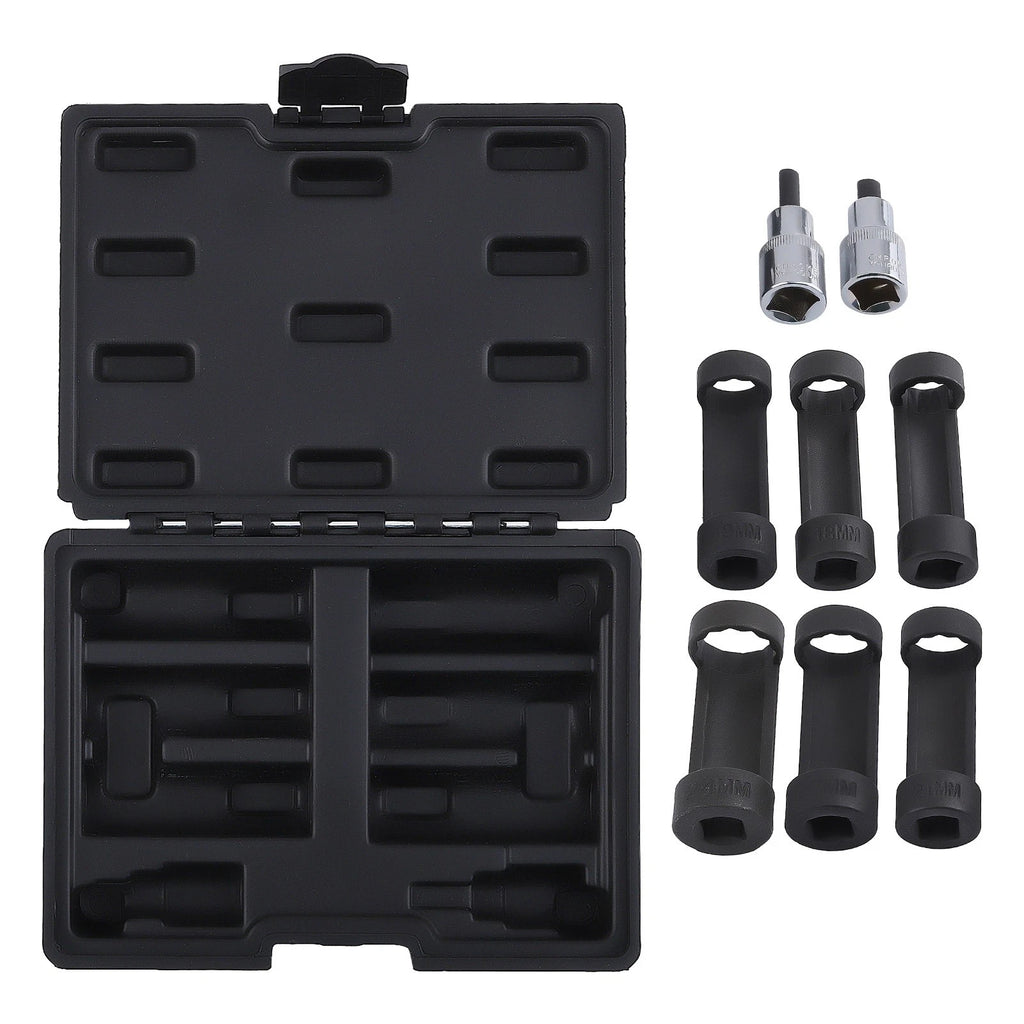 8PC Suspension Strut Spreader Shock Absorber Removal Tool Strut Nut Socket