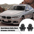 Bonnet Hood Adjuster Buffer Block for BMW Black