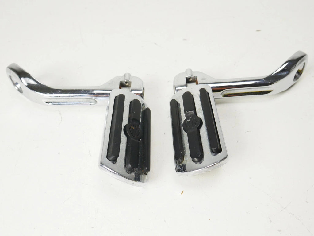 Adjustable Chrome Engine Guard Highway Pegs & Mounts for Harley-Davidson