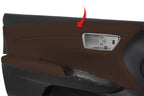 Leather Door Panel Cover for Toyota Avalon (2013–2018) Brown