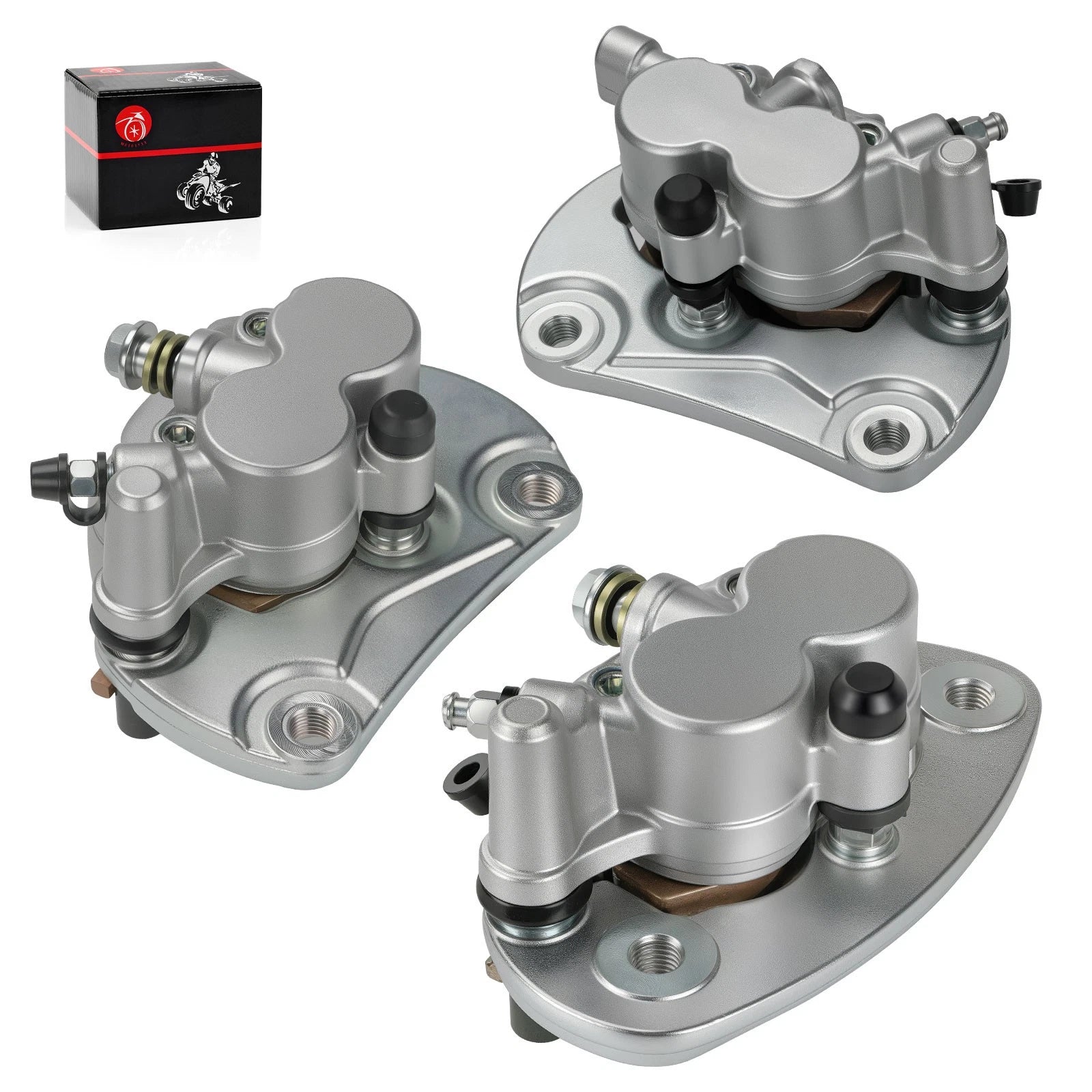 Set of 4 Brake Calipers for Can-Am Commander 800 1000 (2011–2020)