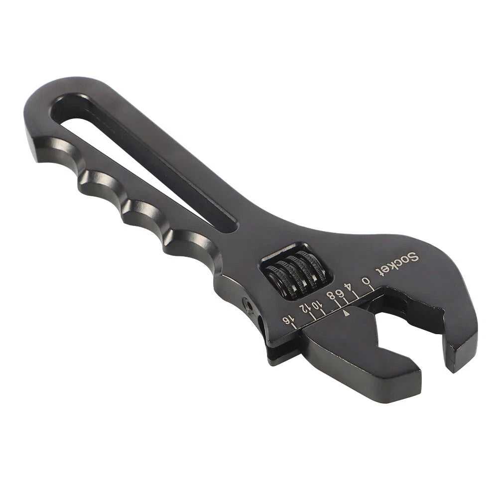 Adjustable Wrench Tool Spanner for Hose End Fitting (3AN 4AN 16AN)