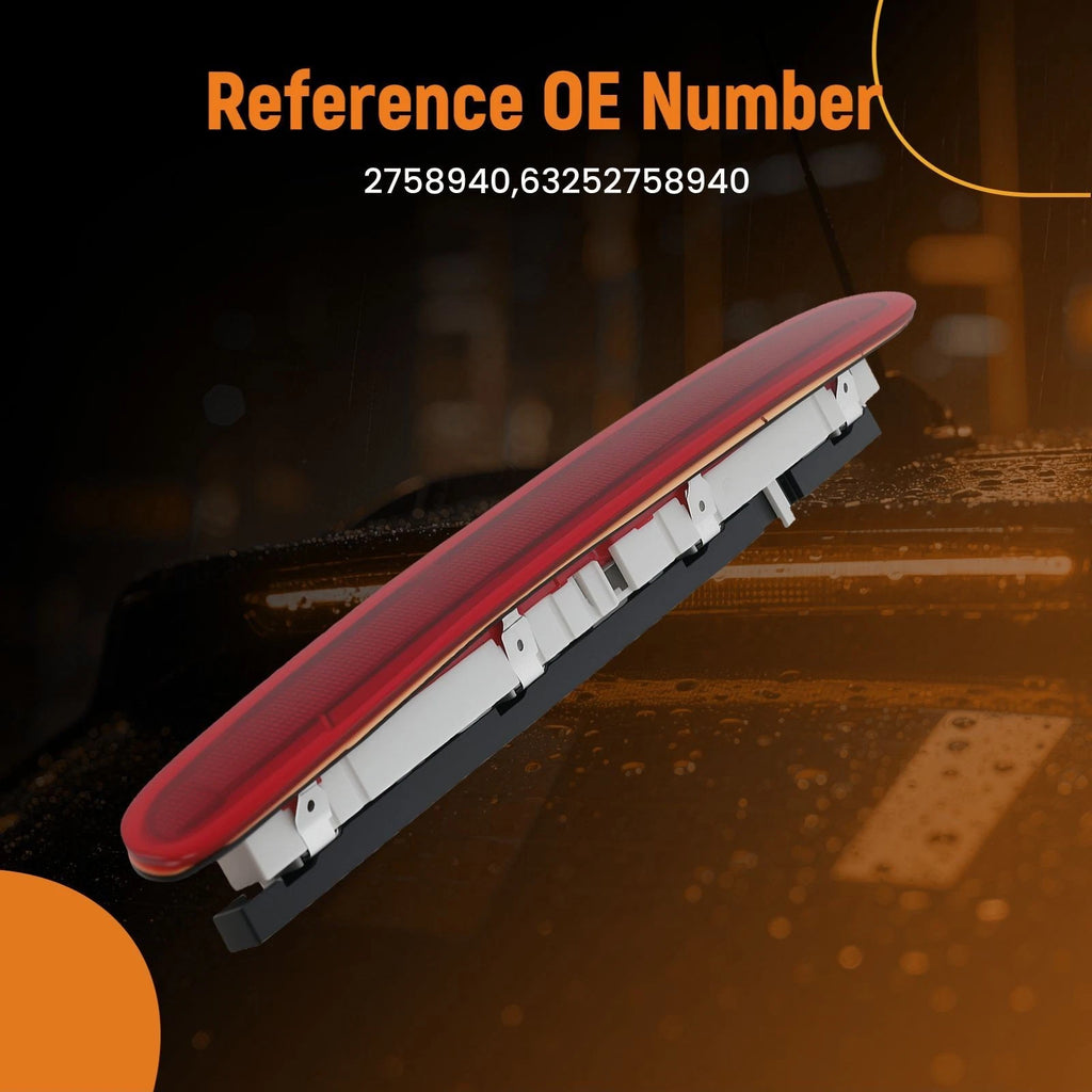 Rear Third Brake Stop Lamp Light 63252758940 for Mini Cooper R58 (2012–2015)