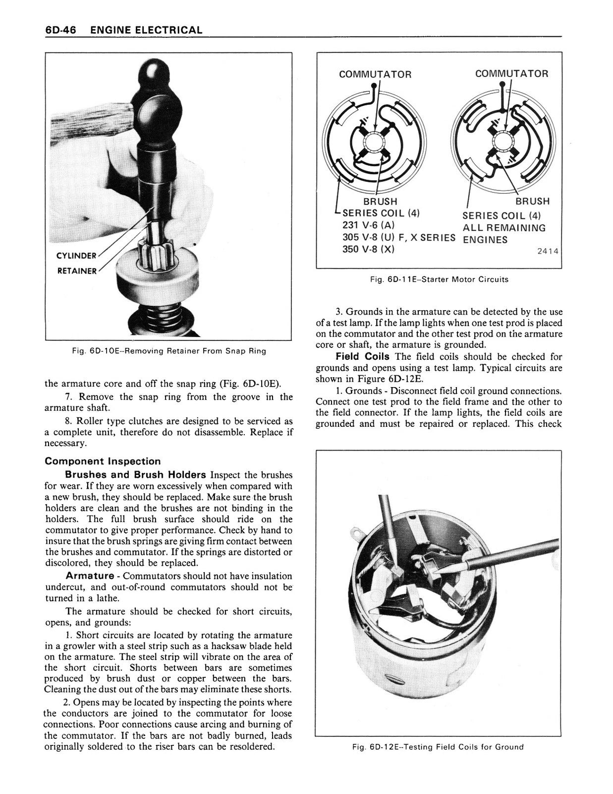 Service Manual for Chevrolet (1979)