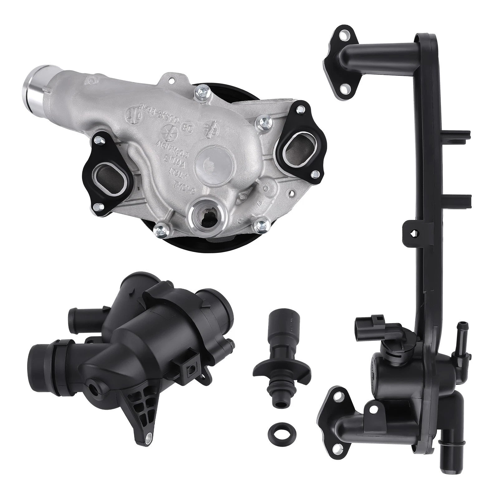 Water Pump Coolant Pipe Kit for Land Rover Range Rover LR4 (2010–2012) LR035124 R097165