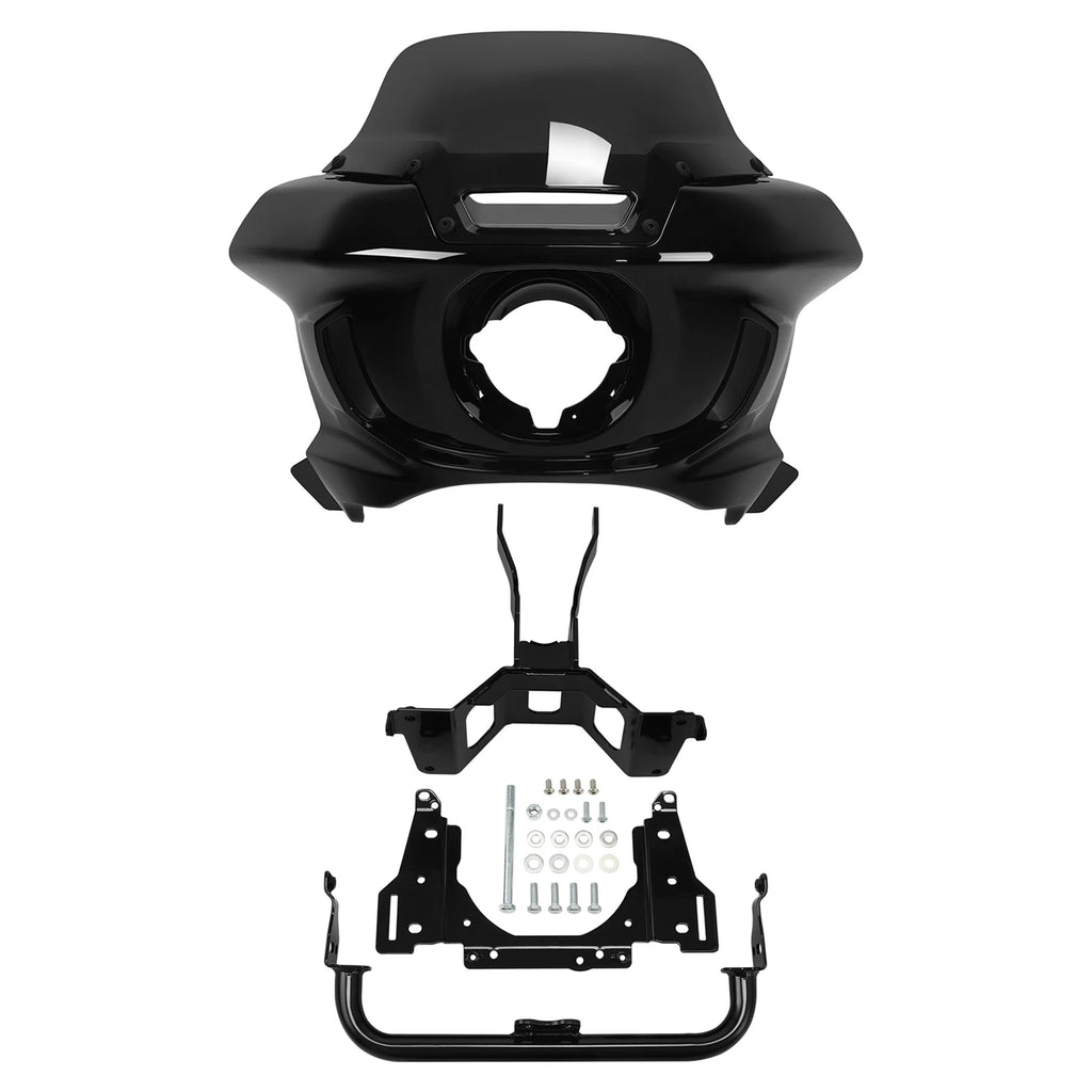 Headlight Fairings Windshield & Bracket for Harley Street Bob Low Rider (2018–2025)