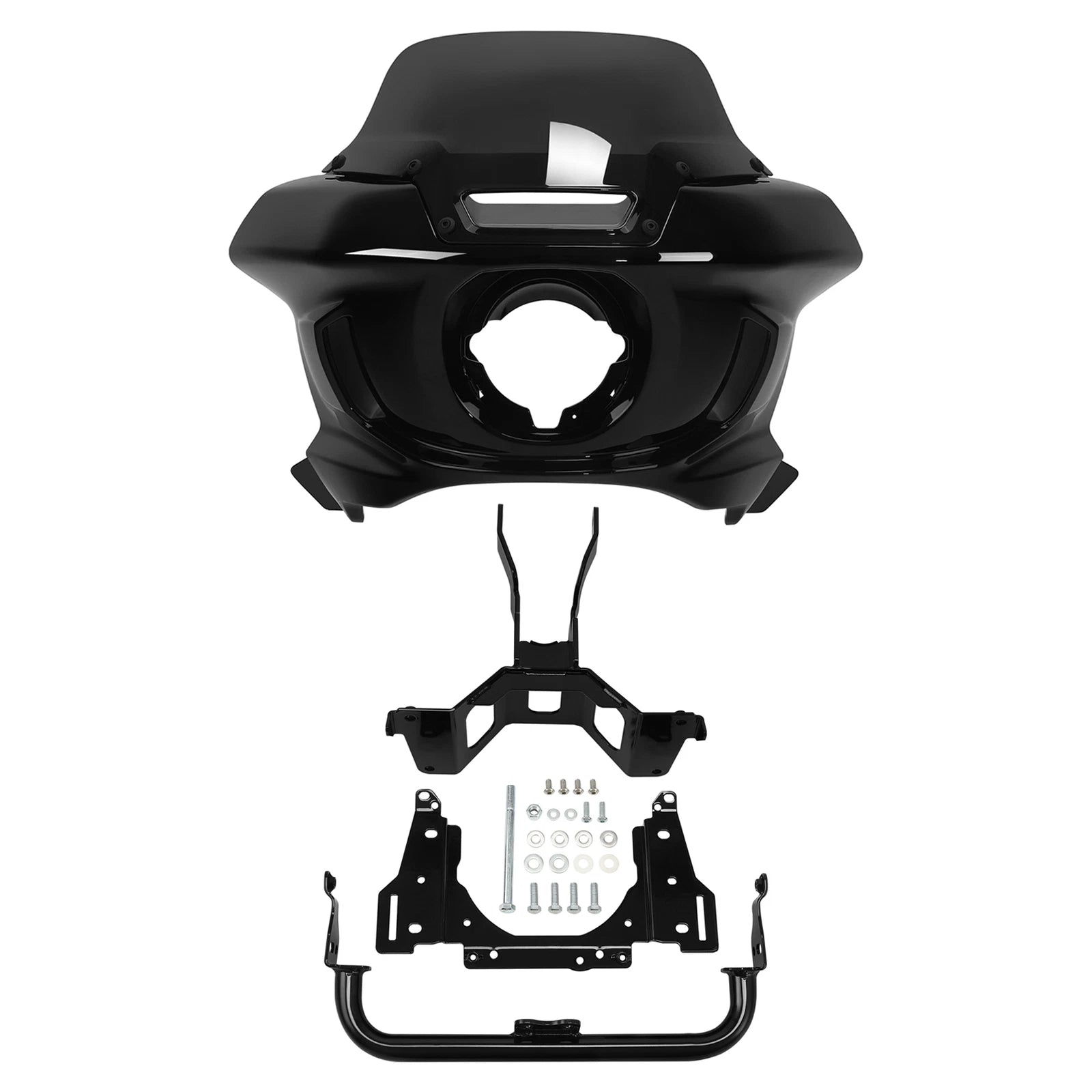 Headlight Fairings Windshield & Bracket for Harley Street Bob Low Rider (2018–2025)