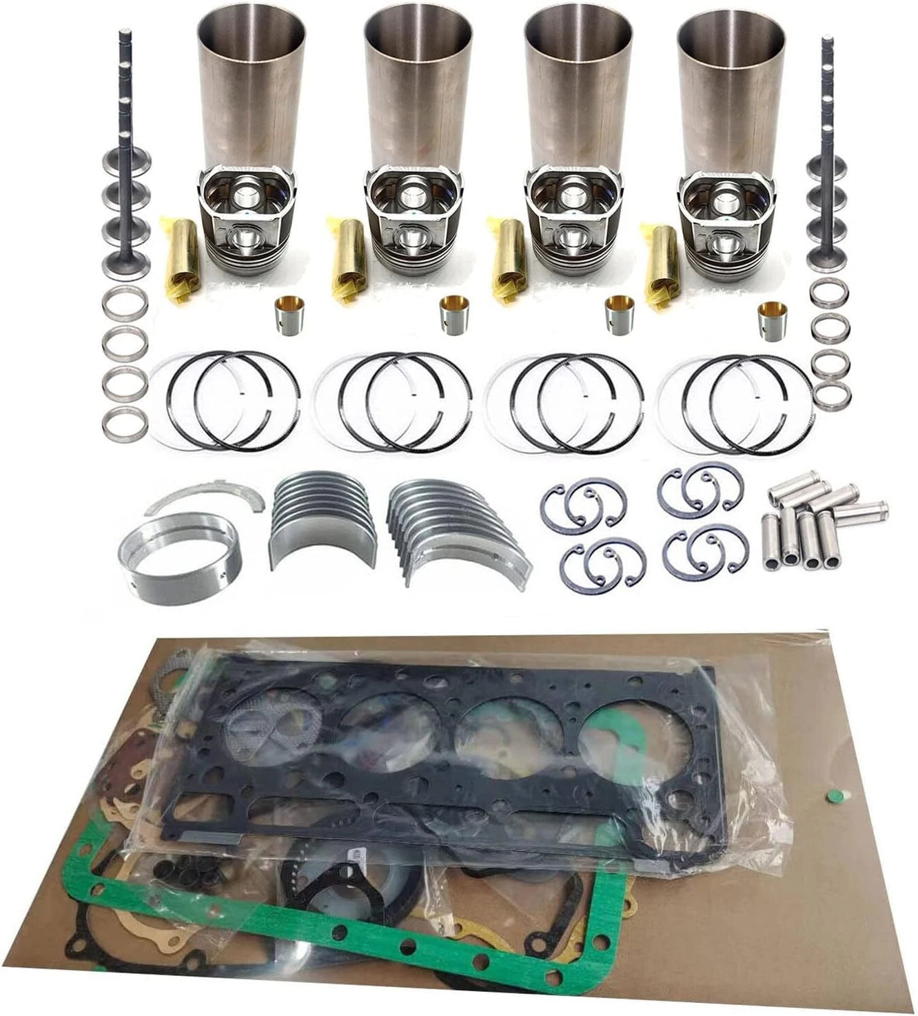 Overhaul Rebuild Kit for Isuzu Hitachi Excavator UH-035 (4BB1)