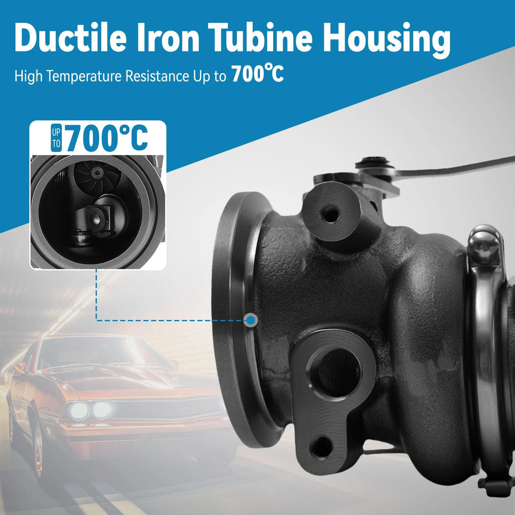 Turbocharger for Volkswagen VW Golf Jetta 1.4L (2016–2024) 04E145722L