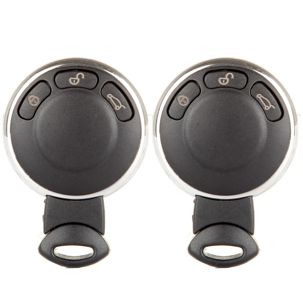 2 Smart Remote Car Key Fobs for Mini Cooper (2006–2013)