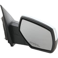 Right Manual Fold Chrome Mirror for Chevrolet Silverado 1500 (2014–2018)