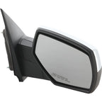 Right Manual Fold Chrome Mirror for Chevrolet Silverado 1500 (2014–2018)