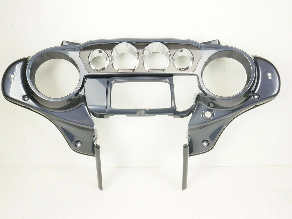 Inner Fairing Gauge Trim for Harley Street Glide CVO (2019) - Charred Steel