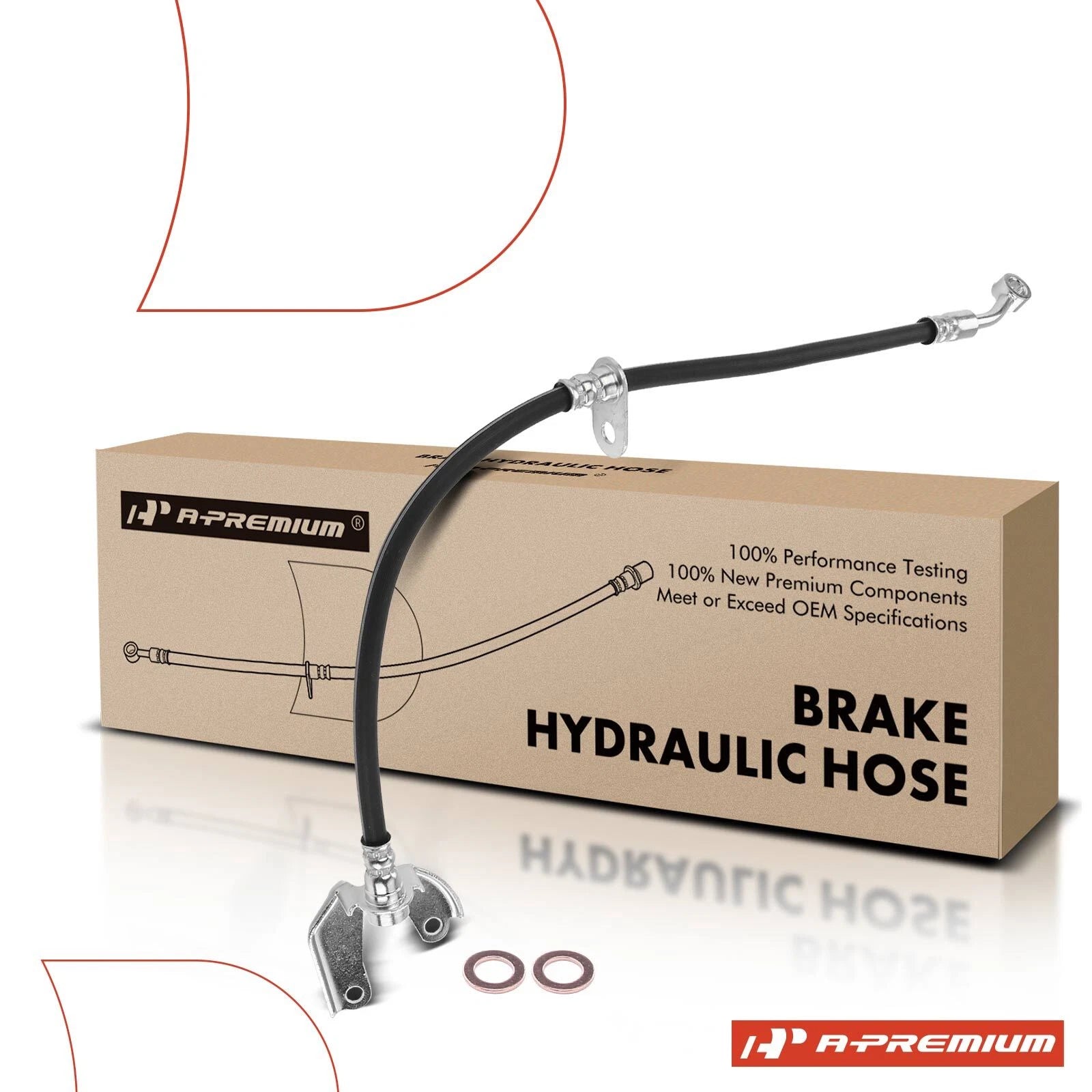 Front Right Brake Hydraulic Hose for Honda Insight (2001–2006)