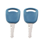 2 pcs Ignition Keys for New Holland Tractor (82003267)