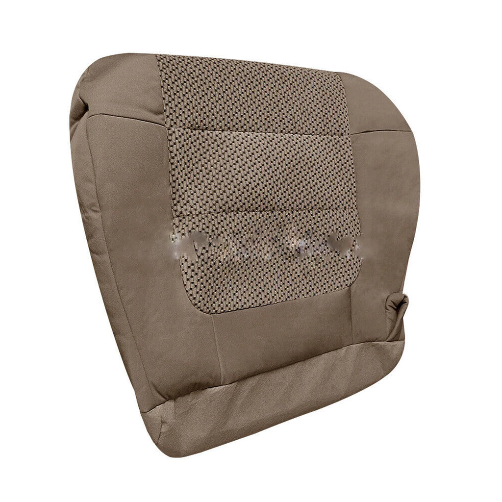 Driver Bottom Cloth Seat Cover for Ford F150 XLT (2001–2003) Med Parchment Tan