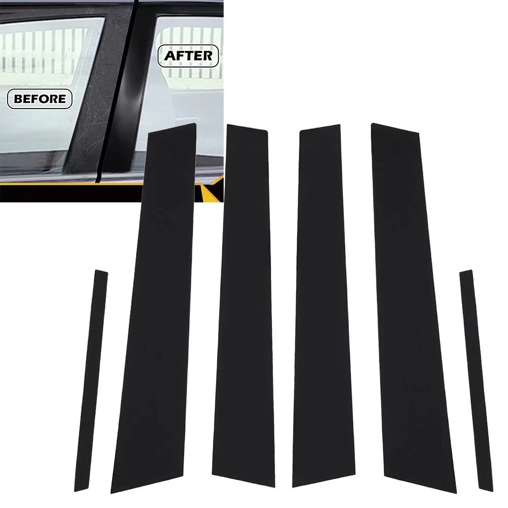 Car Door Window Trim Protectors for Honda Civic Sedan (2006–2011)