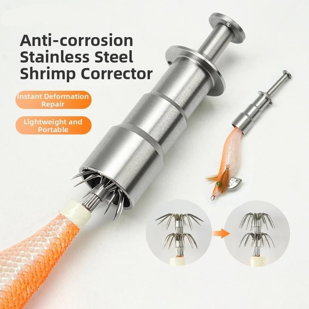 Stainless Steel Hook Pusher and Straightener for Squid Shrimp
