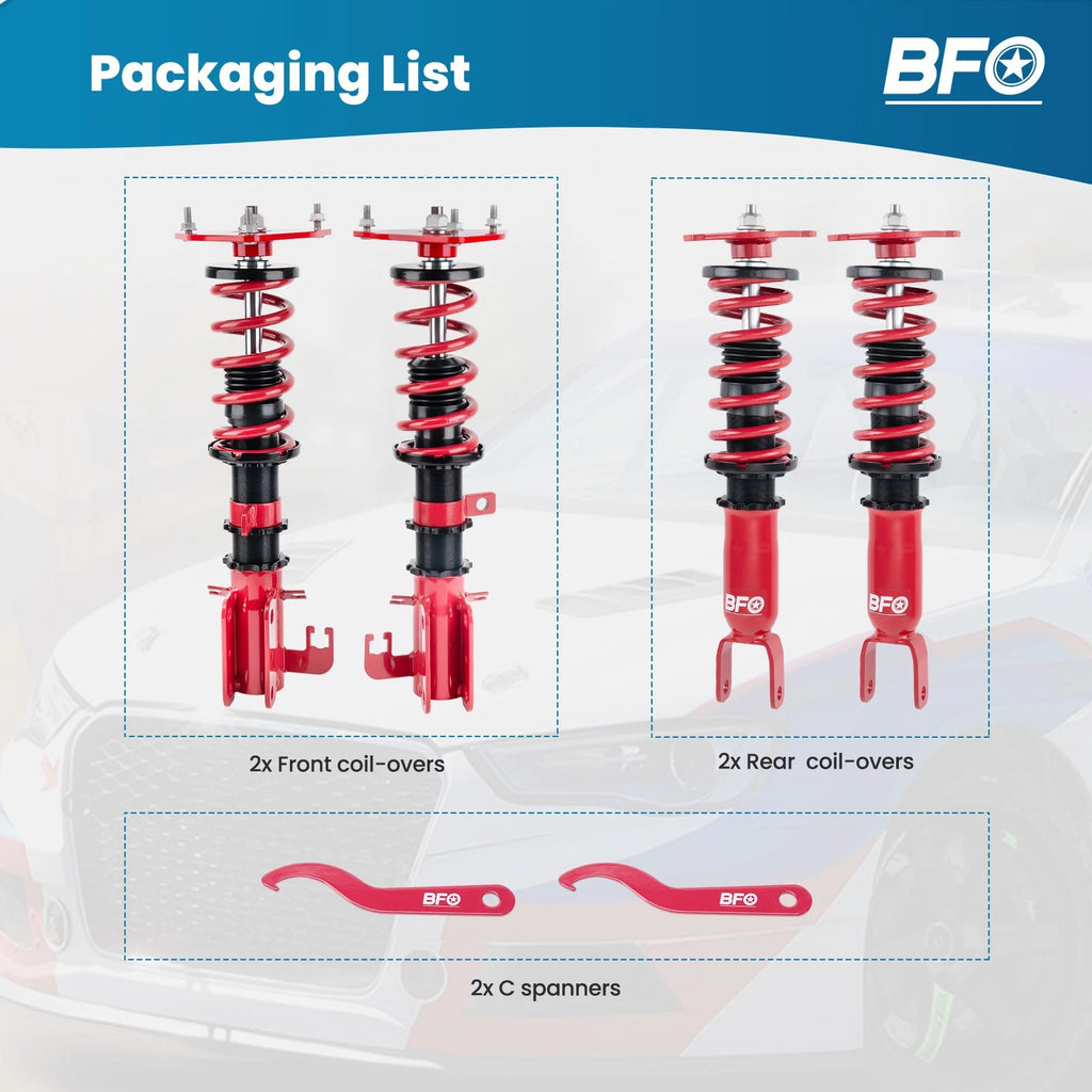 Coilover Kit for Nissan Altima (2013–2018)