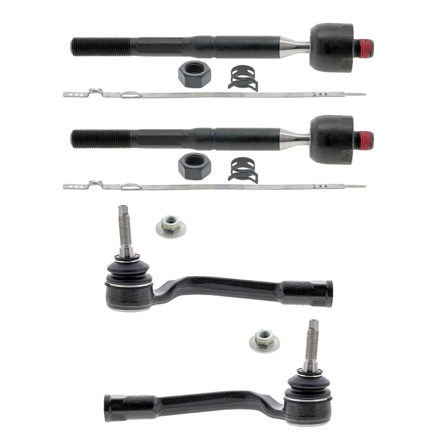 Mevotech Supreme Inner Outer Steering Tie Rod Ends Kit for Sonata L4 (2018–2019)