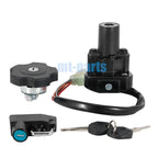 Ignition Key Switch Fuel Cap Set for Yamaha XT500E (1995–1996, 2000–2002) & XT600E (1996–2002)