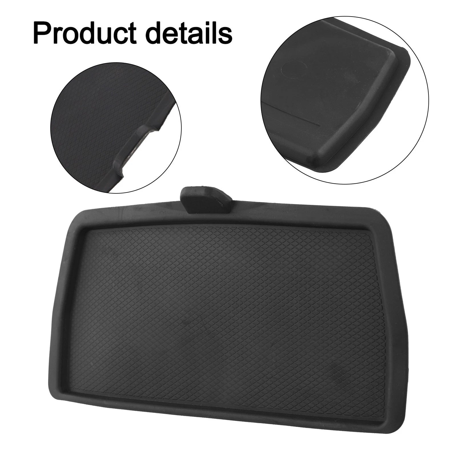 Set of 2 Centre Console Rubber Tray Inserts for Mercedes X253 (2015–2023)