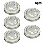 Set of 5 Brake Master Cylinder Reservoir Sight Glass Lens Gaskets for Motorcycle