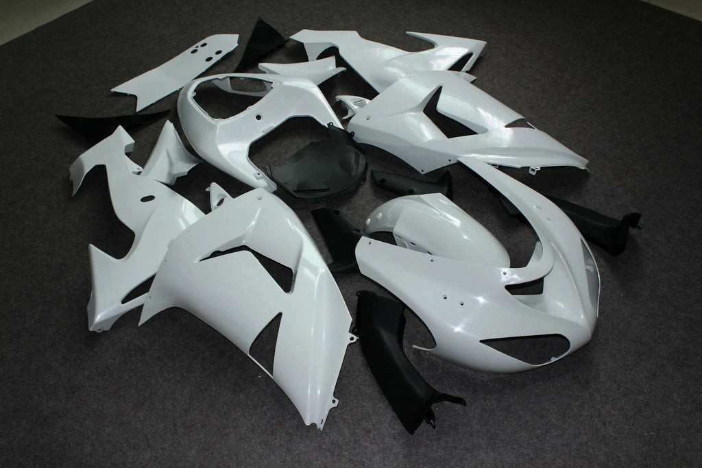 Fairing Kit for Kawasaki Ninja ZX10R (2006–2007) - Unpainted ABS Injection