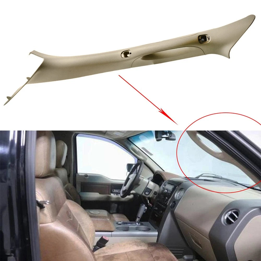 Front Left Driver A-Pillar Pull Handle Trim Panel for F-150 (2004–2008)