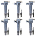 Denso 6 Ignition Coils & 6 Iridium Spark Plugs for Genesis K900 (2015–2016)