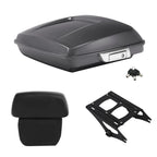 Razor Trunk Backrest Mount for Harley Touring (2014–2026) Gauntlet Gray Metallic