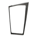 Black Gear Shift Panel Frame Cover Trim for Volkswagen Golf 8 MK8 (2021-2023)