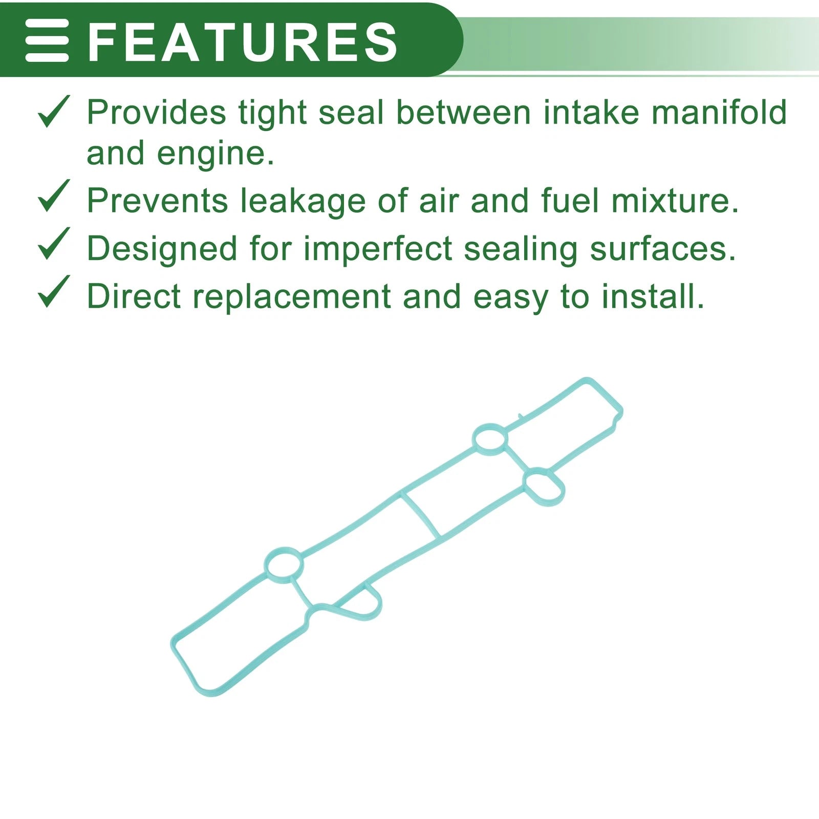 Engine Intake Manifold Gasket for Ford Focus (2010–2012) No. 1837186