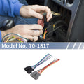 Set of 2 Car Stereo CD Player Wiring Harness 70-1817 for Dodge Aries K (1984–1989)