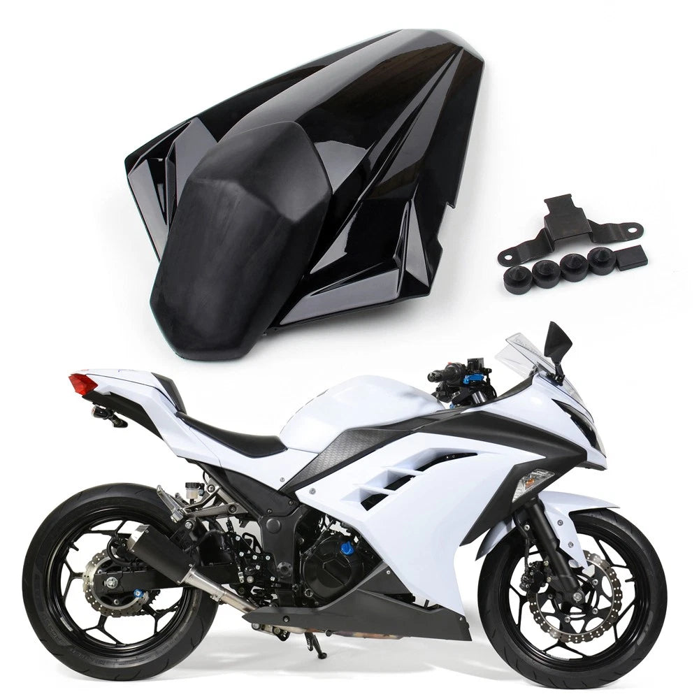 Rear Seat Cover Cowl for Kawasaki Ninja 300R / EX300R (2013–2024) Black