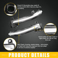 Mirror Turn Signal Light for BMW Plastic Black Transparent 1 Pair