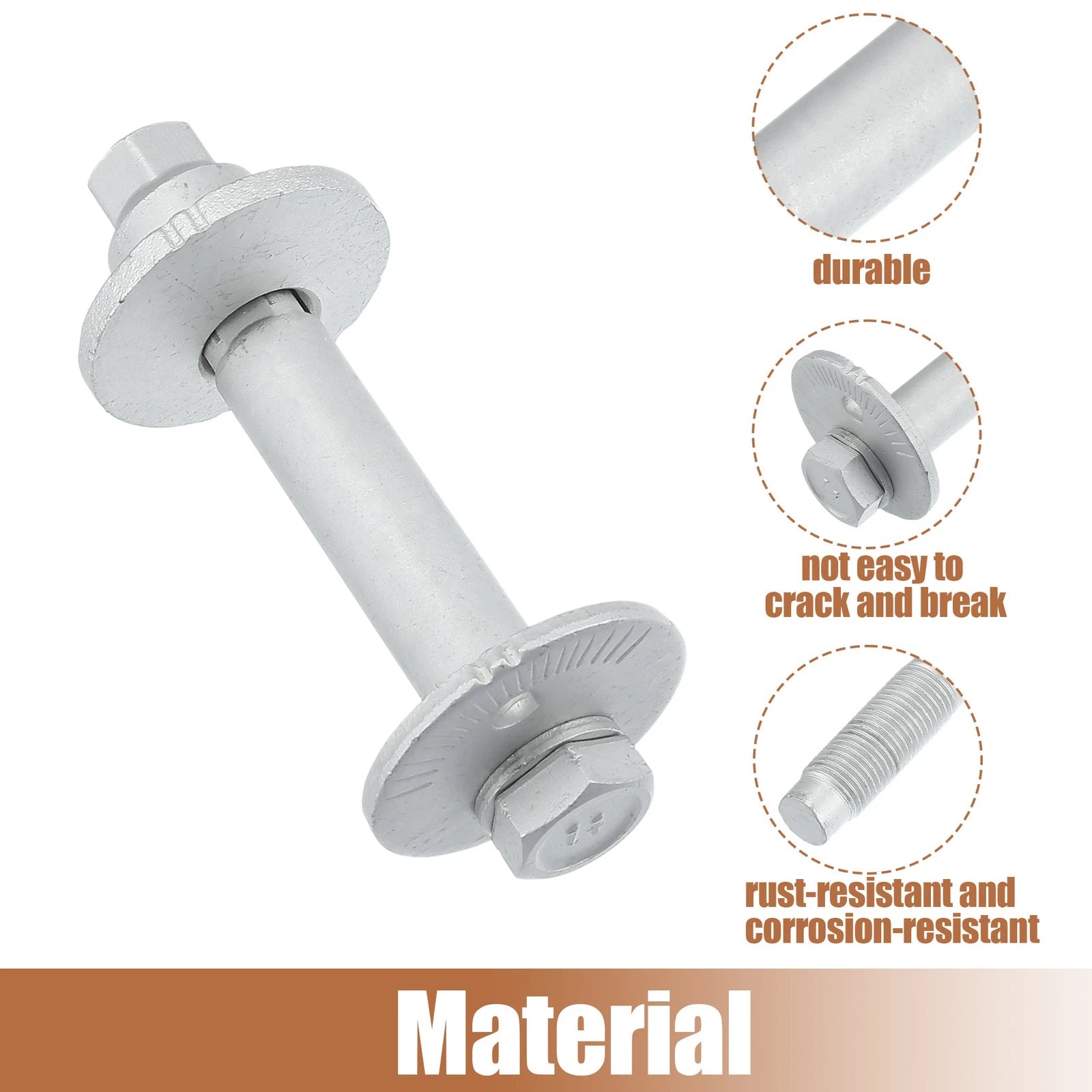 Set of 2 Eccentric Alignment Camber Bolts for Toyota Tundra (2000–2006) No. 4840934030