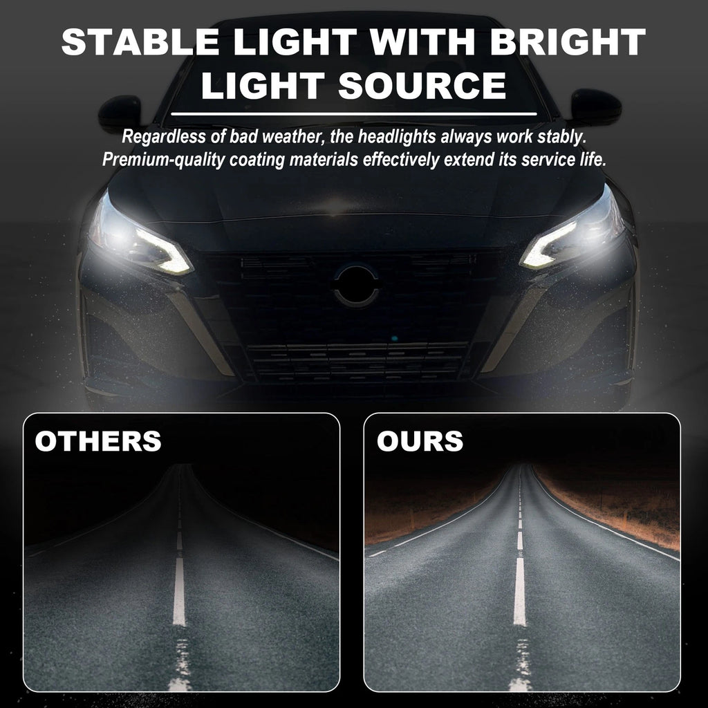 Right Passenger Side Halogen Headlight for Nissan Altima (2016-2018)