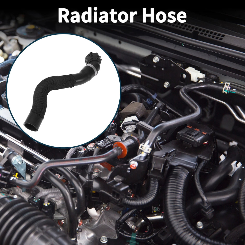Radiator Hose Water Pipe for Audi Q7 3.0L (2020–2025) Rubber Black
