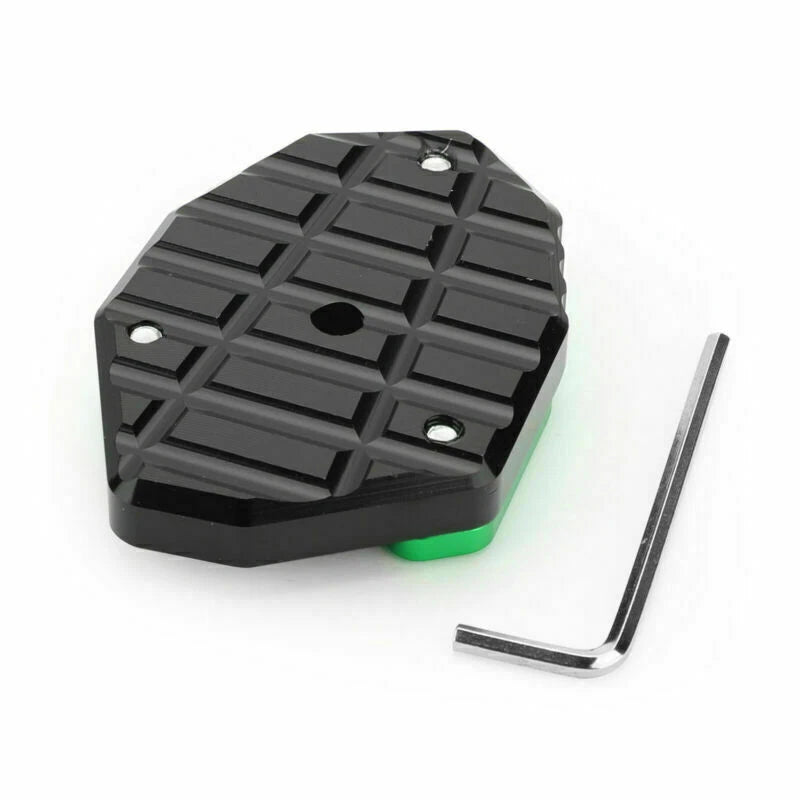 Kickstand Side Stand Plate Extension Pad for Kawasaki Z650 Z900 Z1000SX (2017–2019)