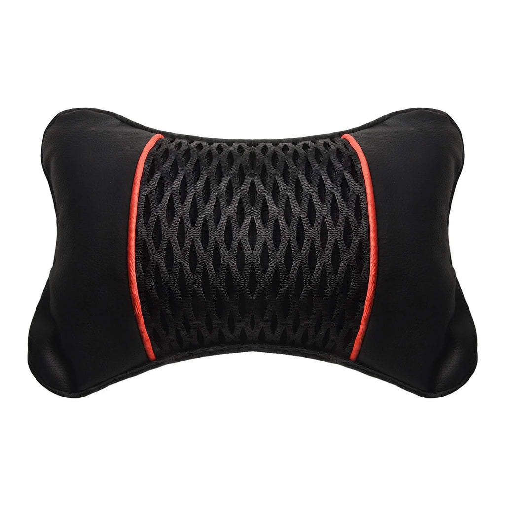 Headrest Cushion Pad 2pcs Breathable PU Leather