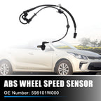 Front Left ABS Wheel Speed Sensor for Kia Rio (2011–2022) No. 598101W000
