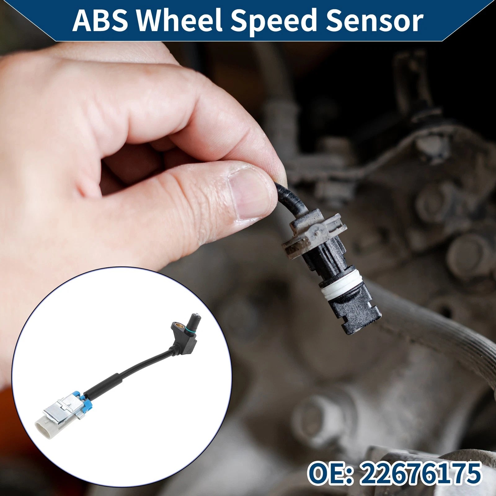 ABS Wheel Speed Sensor No. 22676175 for Chevrolet Equinox (2005–2006)