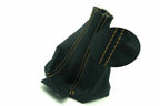 E Brake Boot Cover for Nissan 300ZX (1990–1996) Black Yellow Stitch
