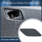Front Right Washer Nozzle Cover Cap for Volkswagen Scirocco (2009–2014)