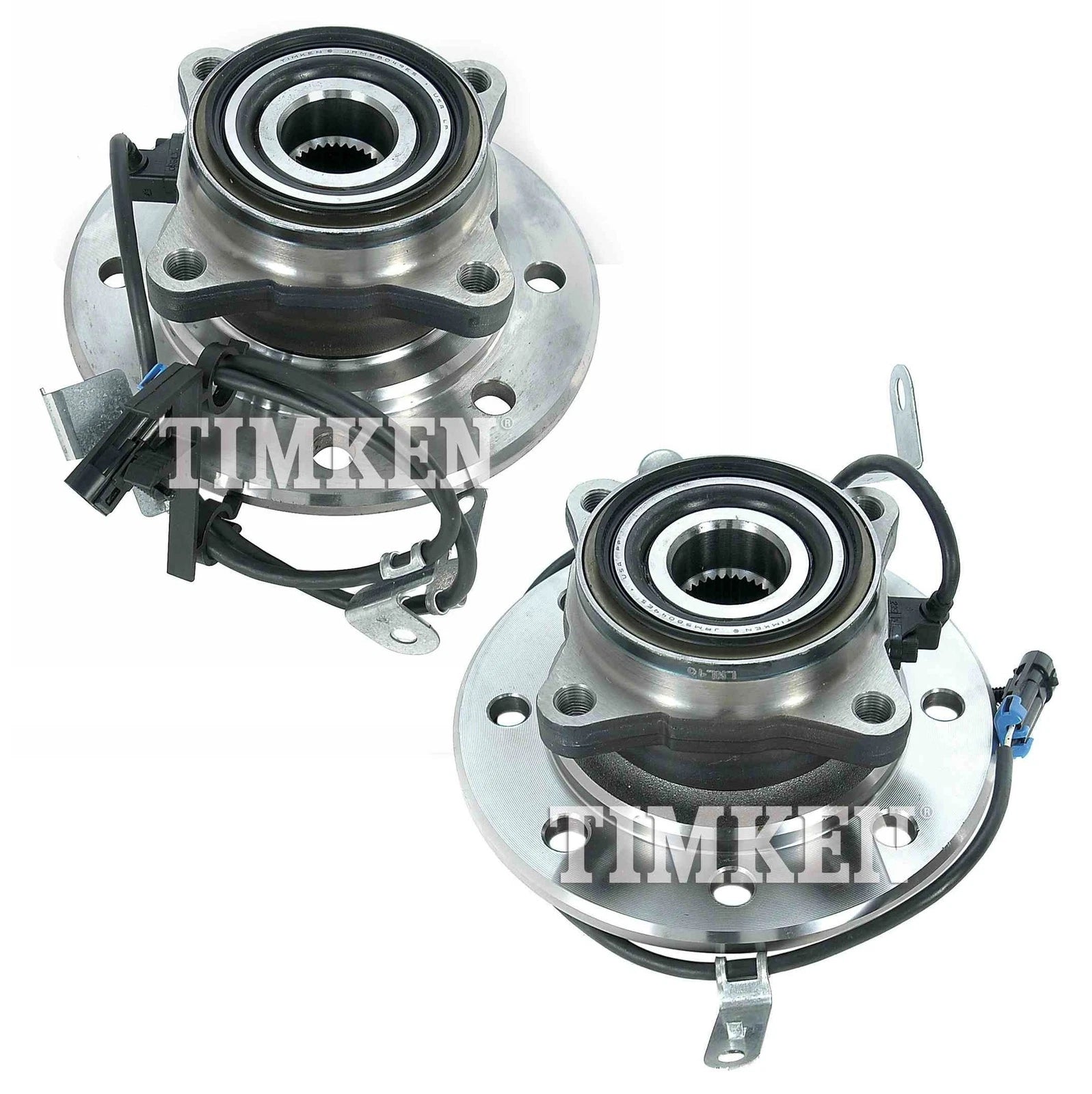 Set of 2 Wheel Bearing & Hub Assembly Kit for K2500 K3500 4WD (1996–2004)