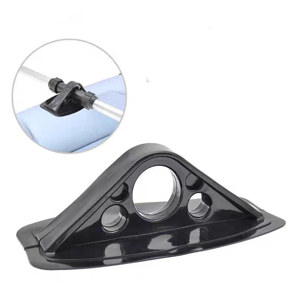 Three Hole Paddle Support for Kayak and Inflatable Boats (ABS Mounting Base)